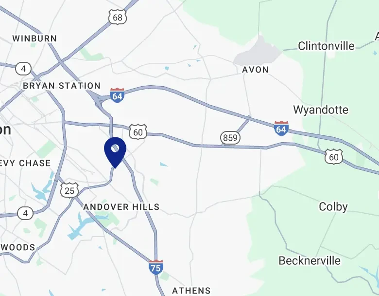 Lexington Hamburg Map