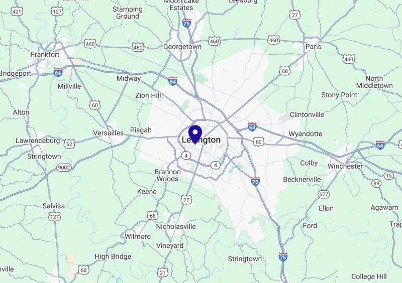Harrodsburg Map