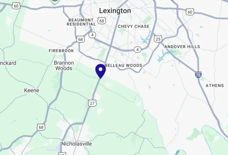 Nicholasville - Brannon Crossing Map