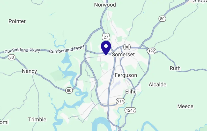 Somerset Map Graphic